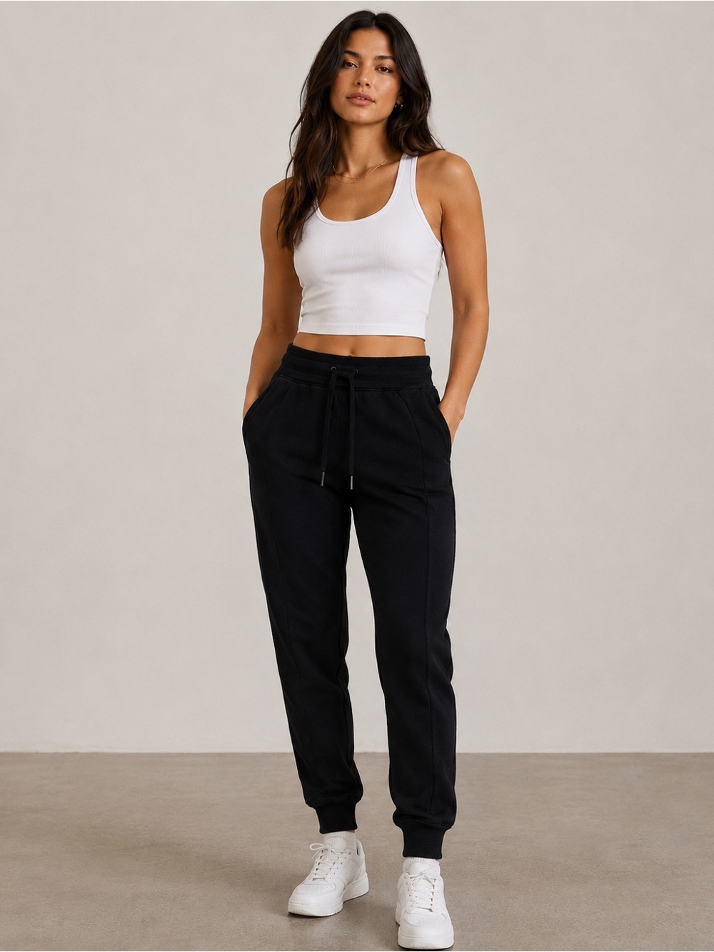 Lululemon Black Jogger Pants Size 4 | Athleisure Lounge Gym Yoga Sweatpants